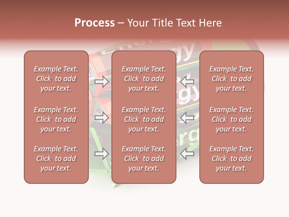 Electric Fuel Repeat PowerPoint Template