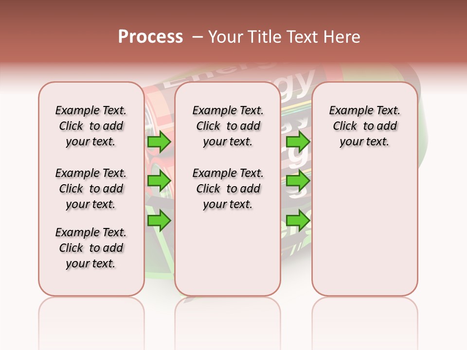 Electric Fuel Repeat PowerPoint Template