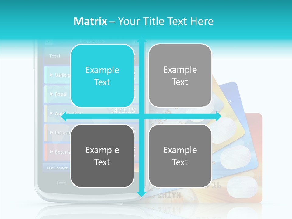 Financial Business White PowerPoint Template
