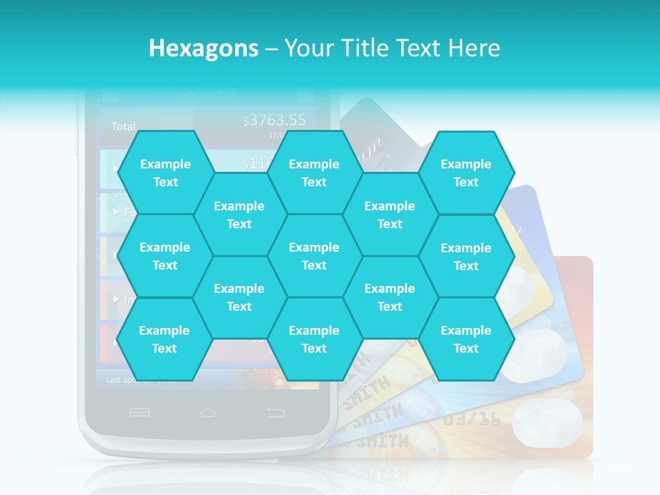 Financial Business White PowerPoint Template