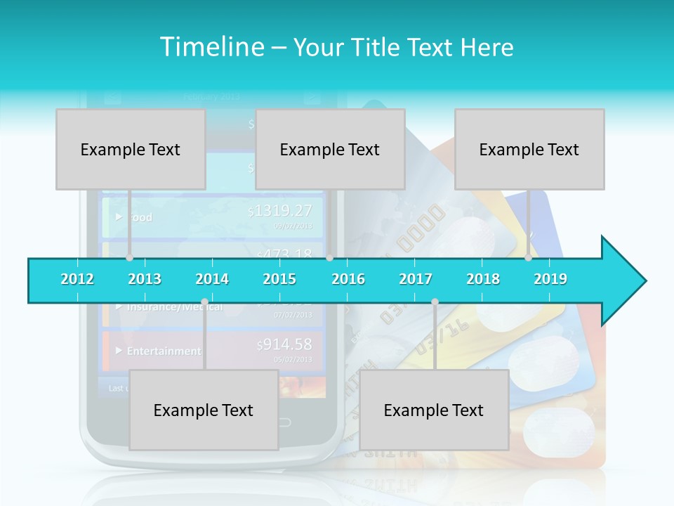 Financial Business White PowerPoint Template