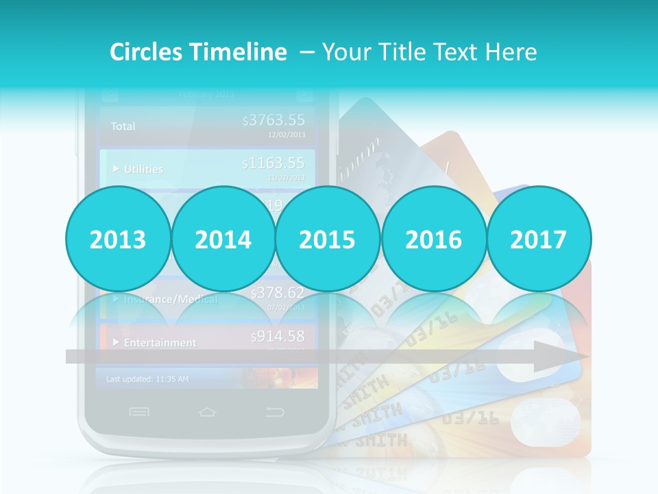 Financial Business White PowerPoint Template