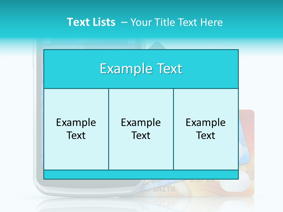 Financial Business White PowerPoint Template
