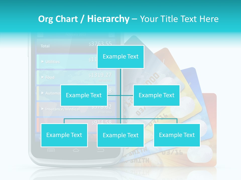 Financial Business White PowerPoint Template