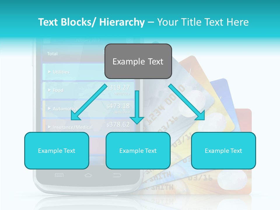 Financial Business White PowerPoint Template