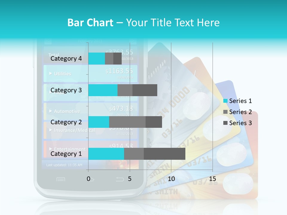 Financial Business White PowerPoint Template
