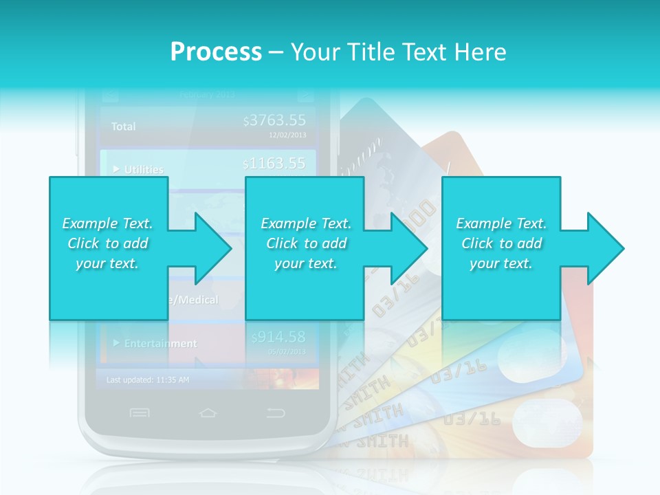 Financial Business White PowerPoint Template