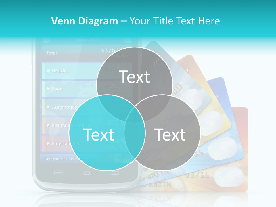Financial Business White PowerPoint Template