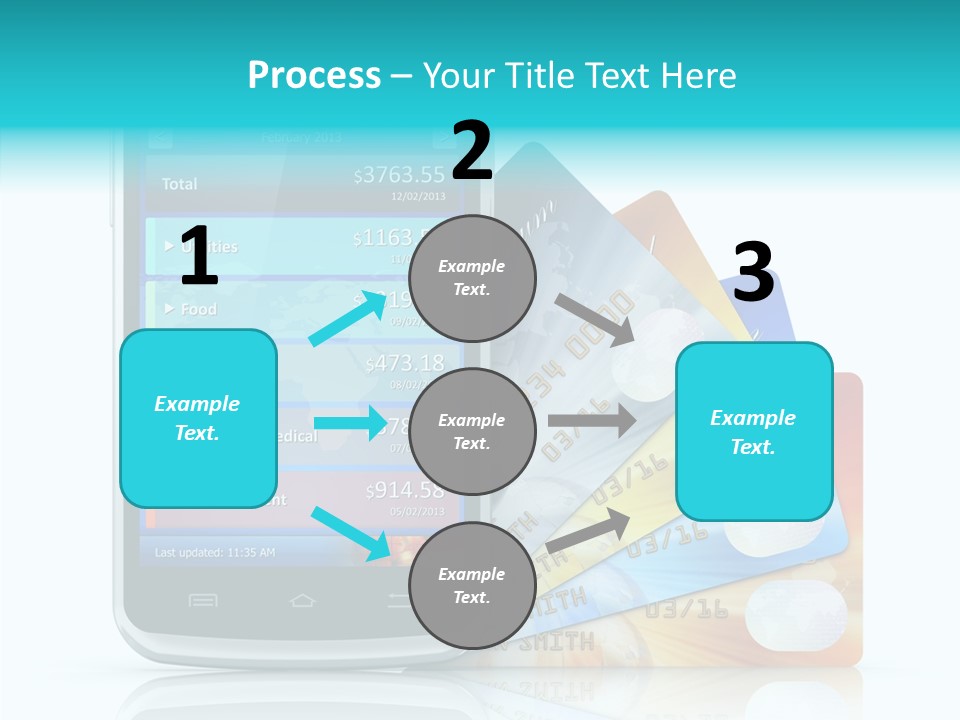 Financial Business White PowerPoint Template