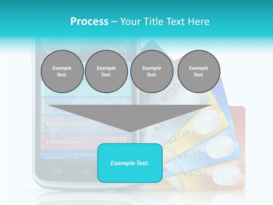 Financial Business White PowerPoint Template