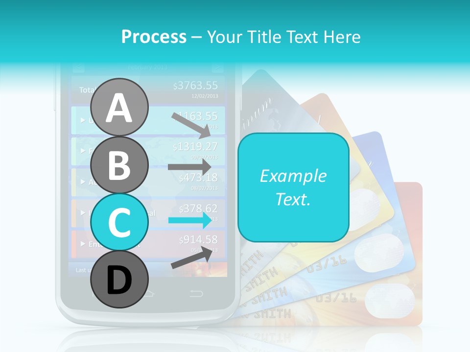 Financial Business White PowerPoint Template