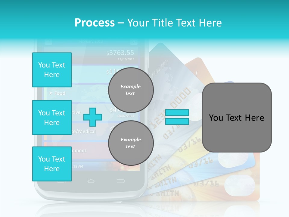 Financial Business White PowerPoint Template
