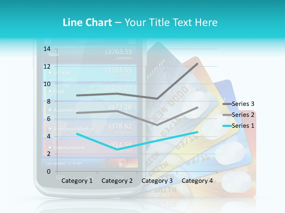 Financial Business White PowerPoint Template
