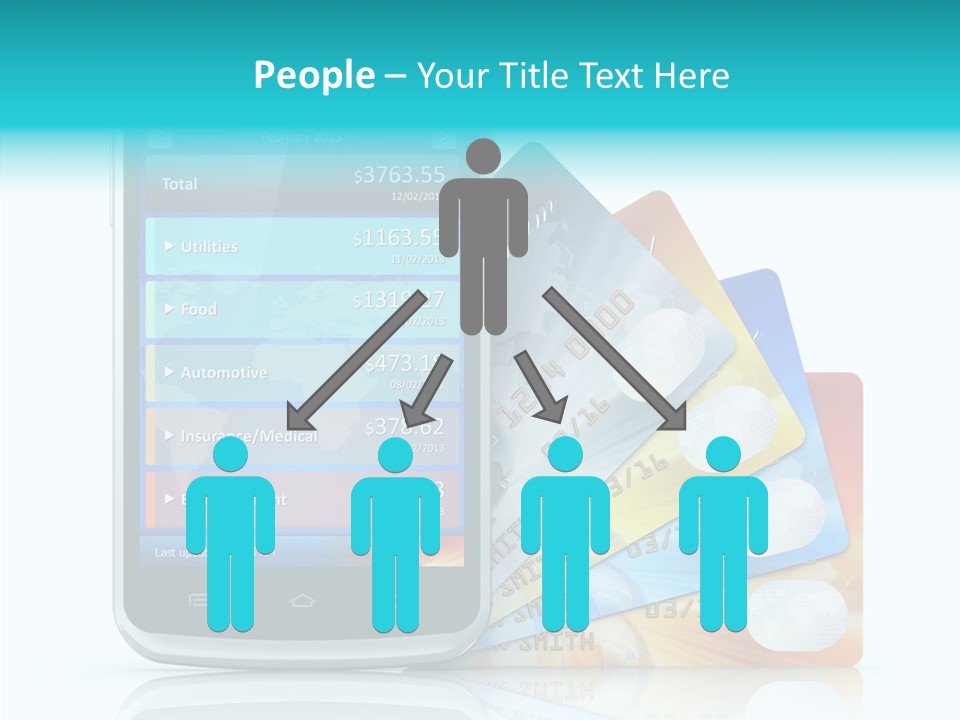 Financial Business White PowerPoint Template