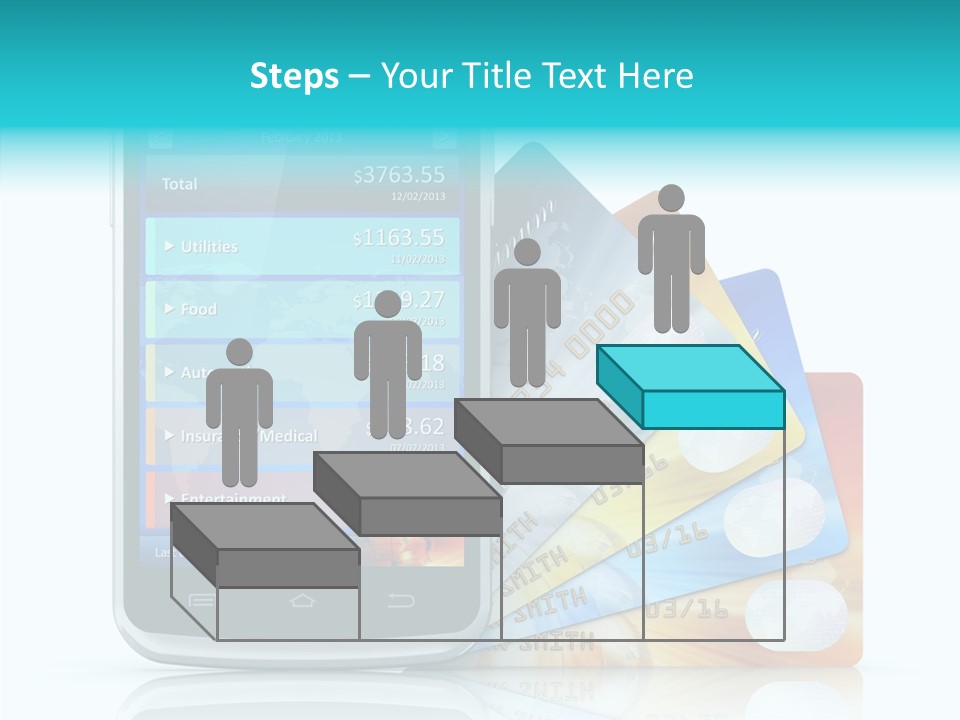 Financial Business White PowerPoint Template