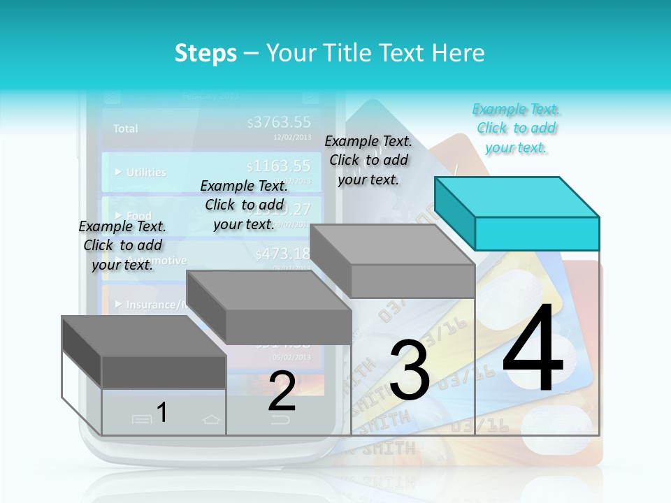 Financial Business White PowerPoint Template