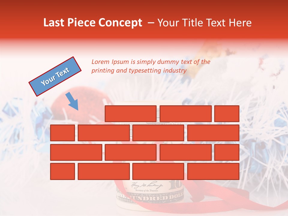 Tree Still Life Snow PowerPoint Template