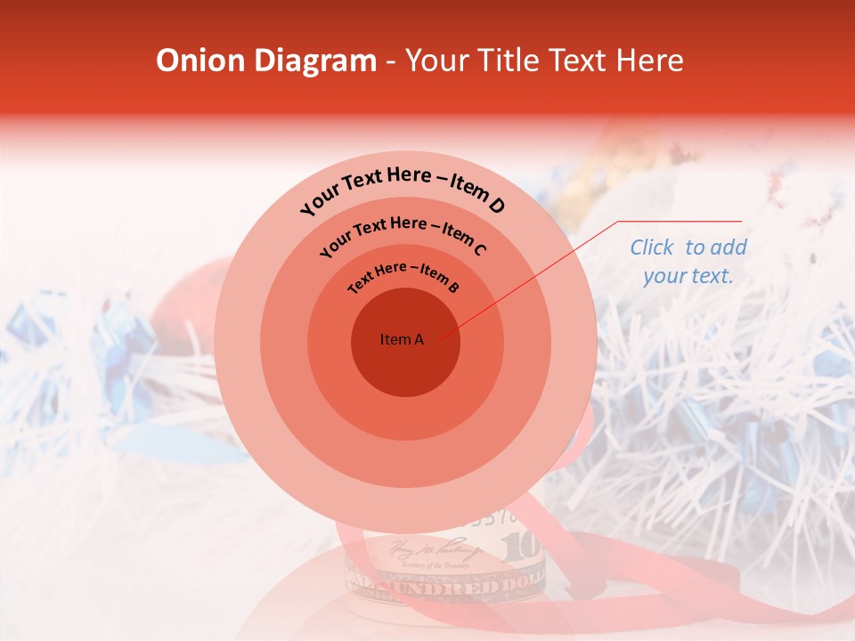 Tree Still Life Snow PowerPoint Template