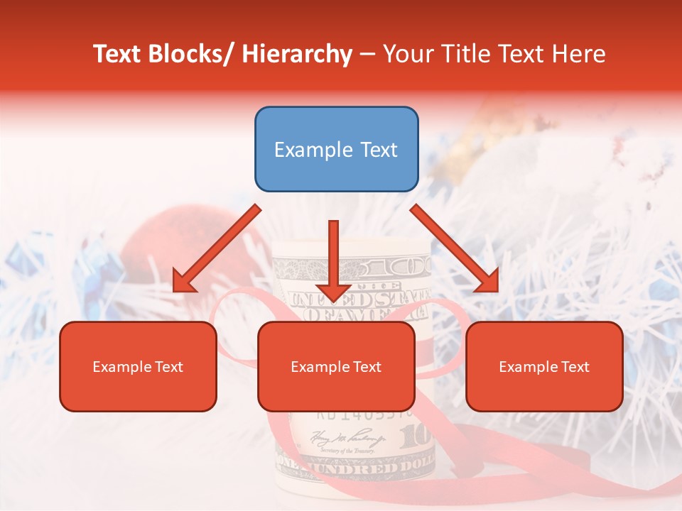 Tree Still Life Snow PowerPoint Template