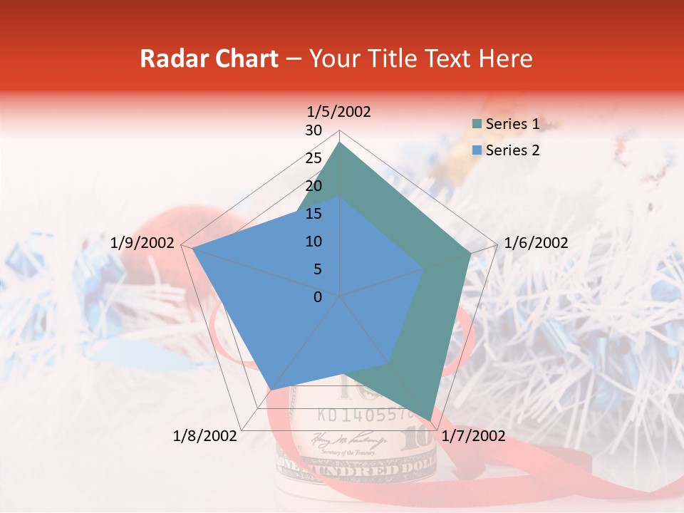 Tree Still Life Snow PowerPoint Template