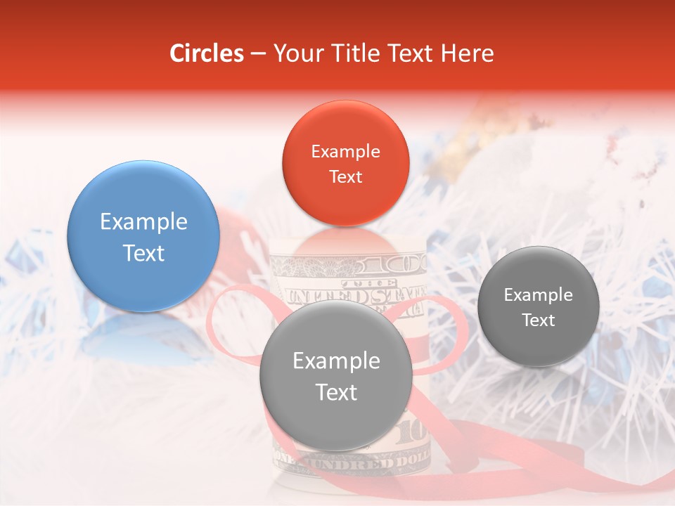 Tree Still Life Snow PowerPoint Template