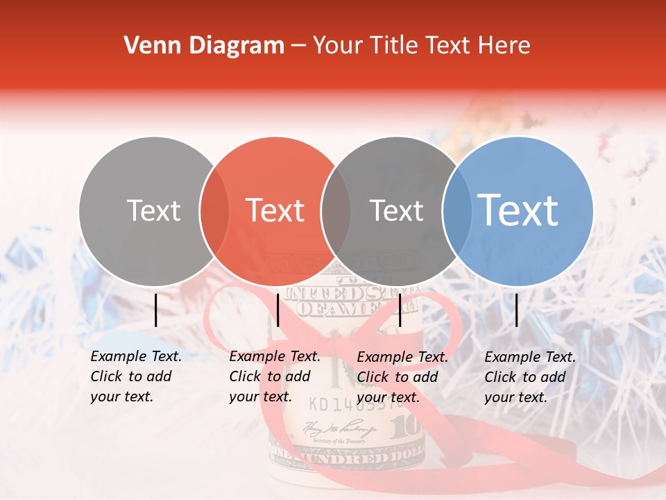 Tree Still Life Snow PowerPoint Template