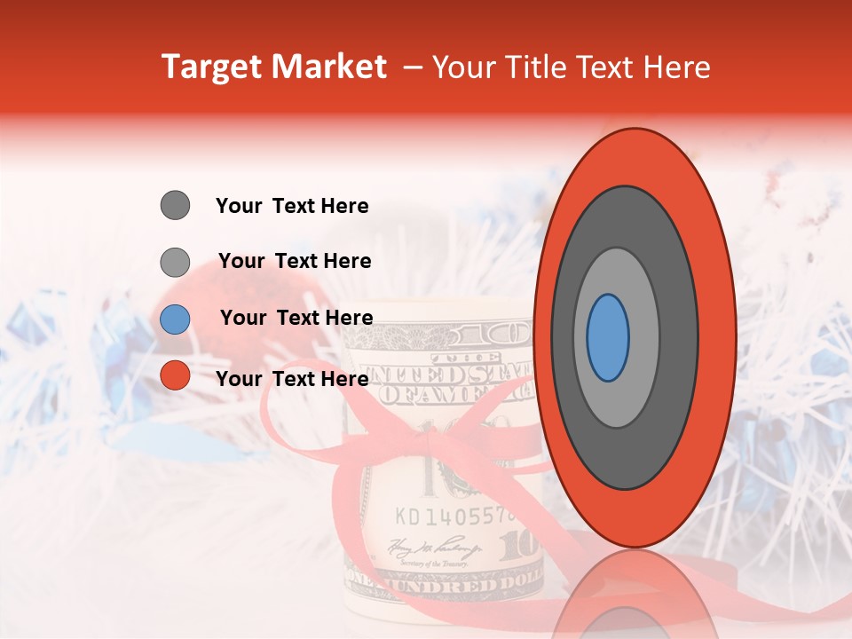 Tree Still Life Snow PowerPoint Template