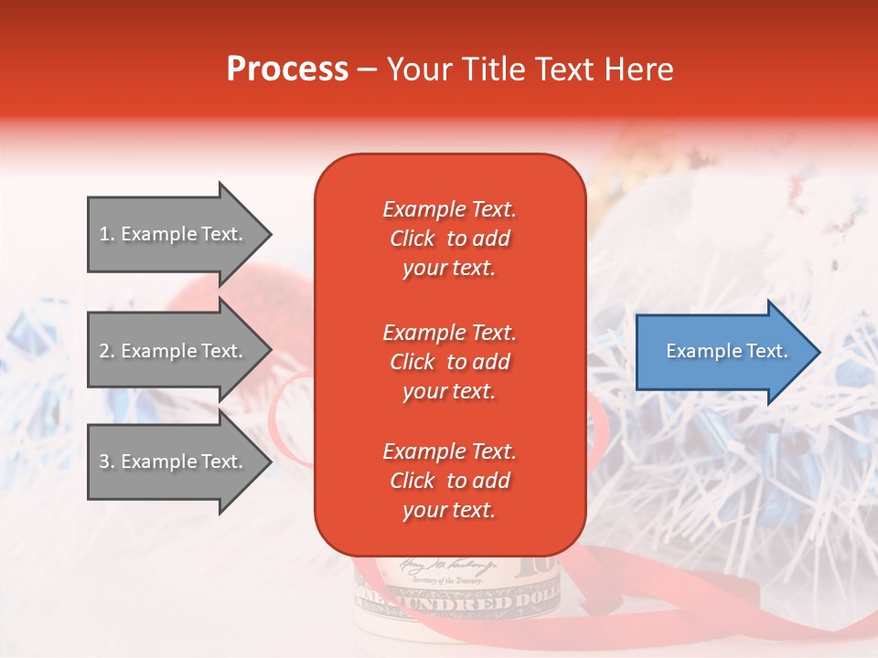 Tree Still Life Snow PowerPoint Template