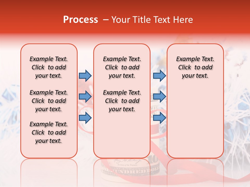 Tree Still Life Snow PowerPoint Template
