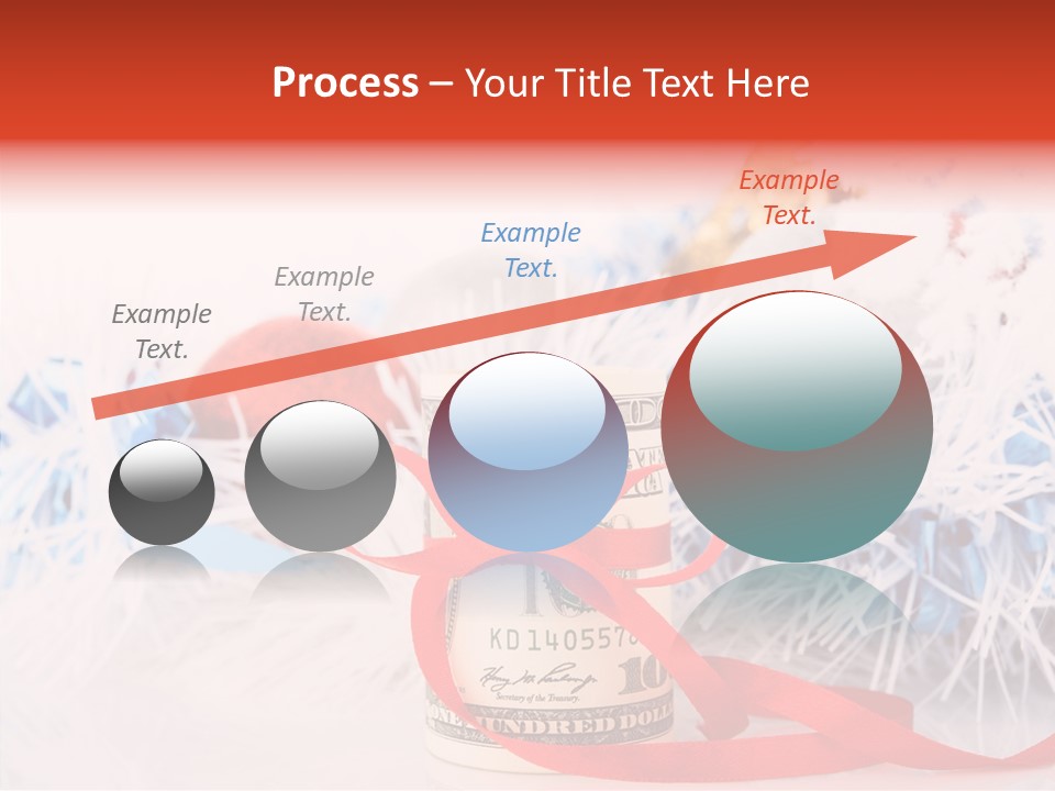 Tree Still Life Snow PowerPoint Template