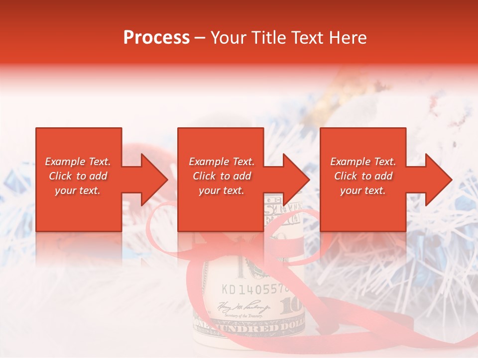 Tree Still Life Snow PowerPoint Template