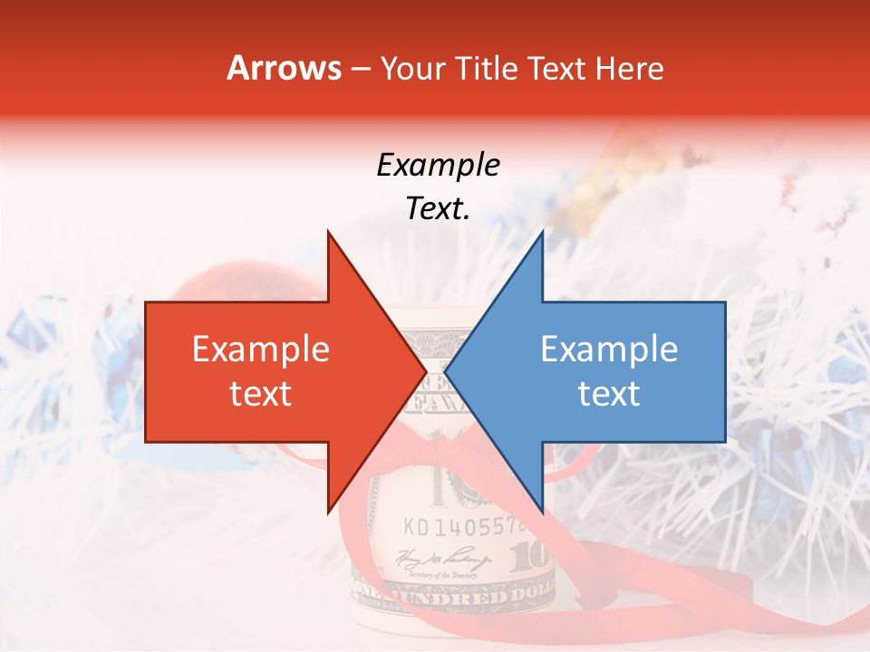 Tree Still Life Snow PowerPoint Template