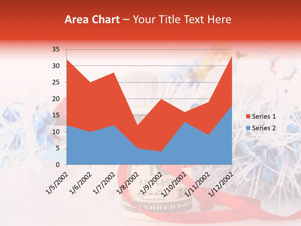 Tree Still Life Snow PowerPoint Template