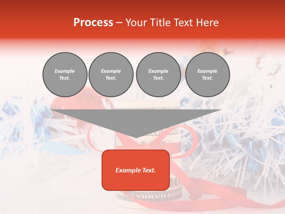 Tree Still Life Snow PowerPoint Template