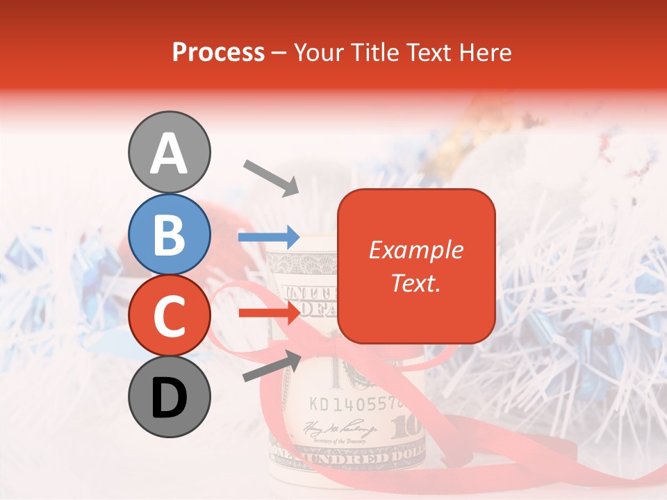 Tree Still Life Snow PowerPoint Template