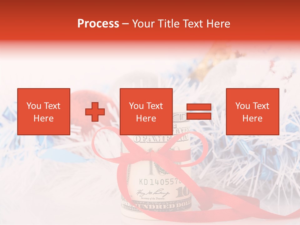 Tree Still Life Snow PowerPoint Template