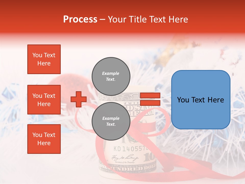 Tree Still Life Snow PowerPoint Template