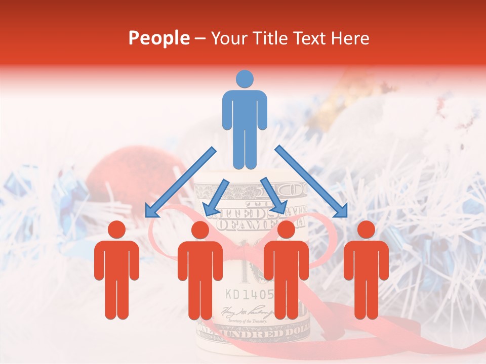 Tree Still Life Snow PowerPoint Template