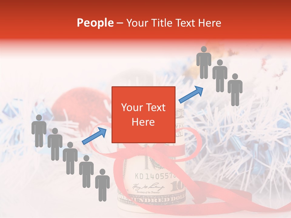 Tree Still Life Snow PowerPoint Template