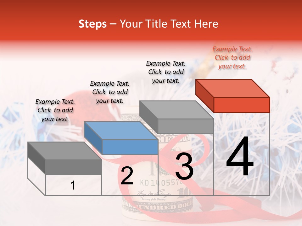 Tree Still Life Snow PowerPoint Template
