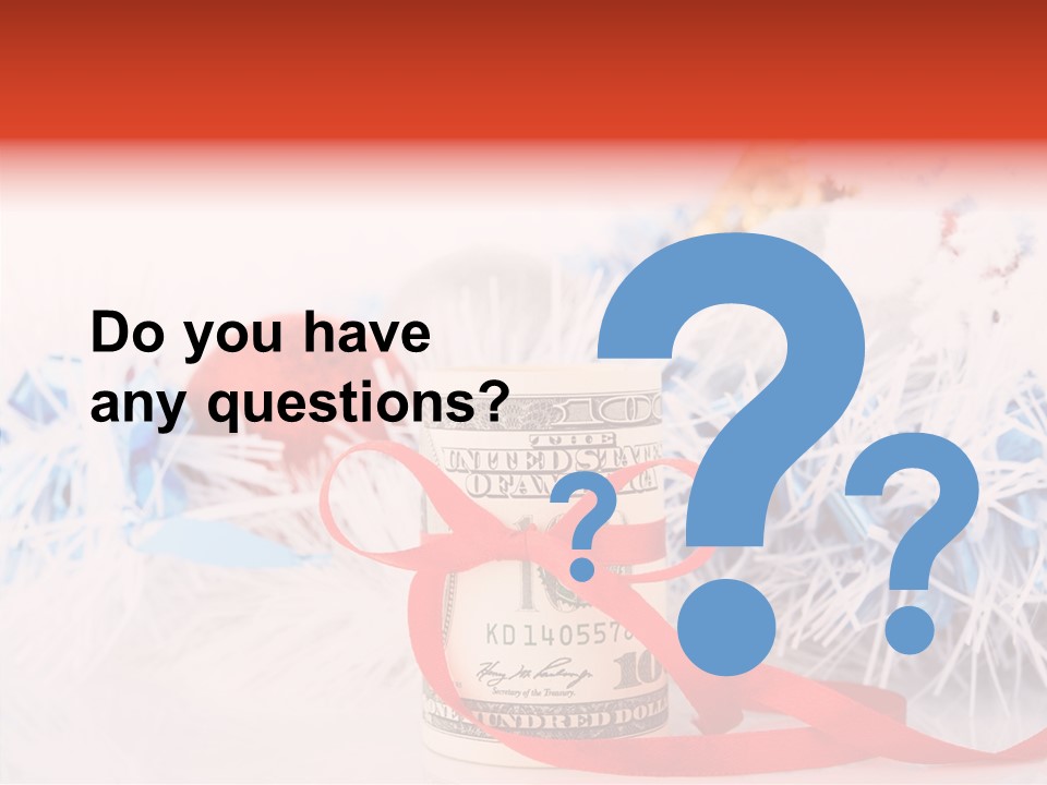 Tree Still Life Snow PowerPoint Template