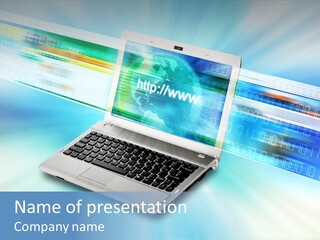 Browsing Sharing Background PowerPoint Template