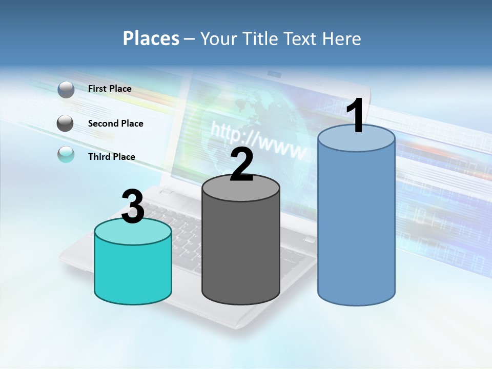 Browsing Sharing Background PowerPoint Template