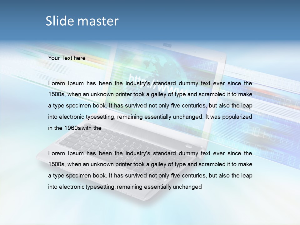 Browsing Sharing Background PowerPoint Template