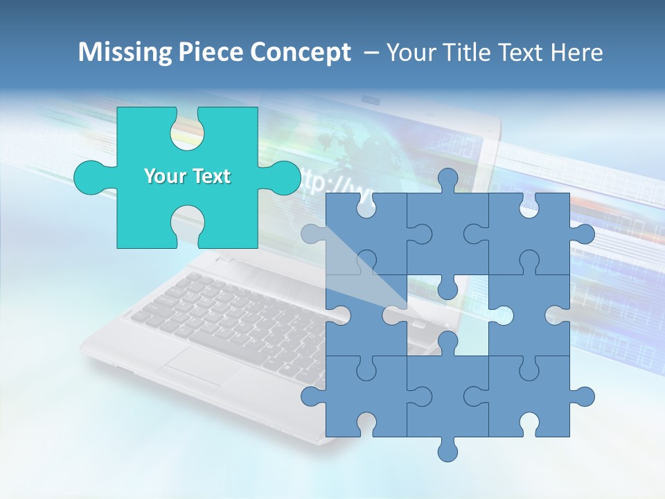 Browsing Sharing Background PowerPoint Template