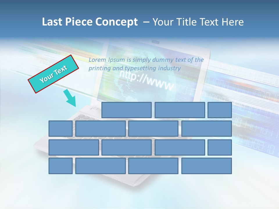 Browsing Sharing Background PowerPoint Template