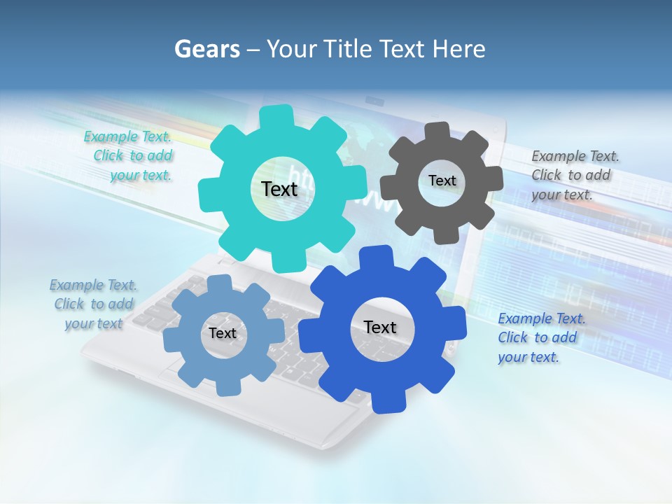 Browsing Sharing Background PowerPoint Template