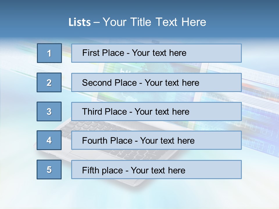 Browsing Sharing Background PowerPoint Template