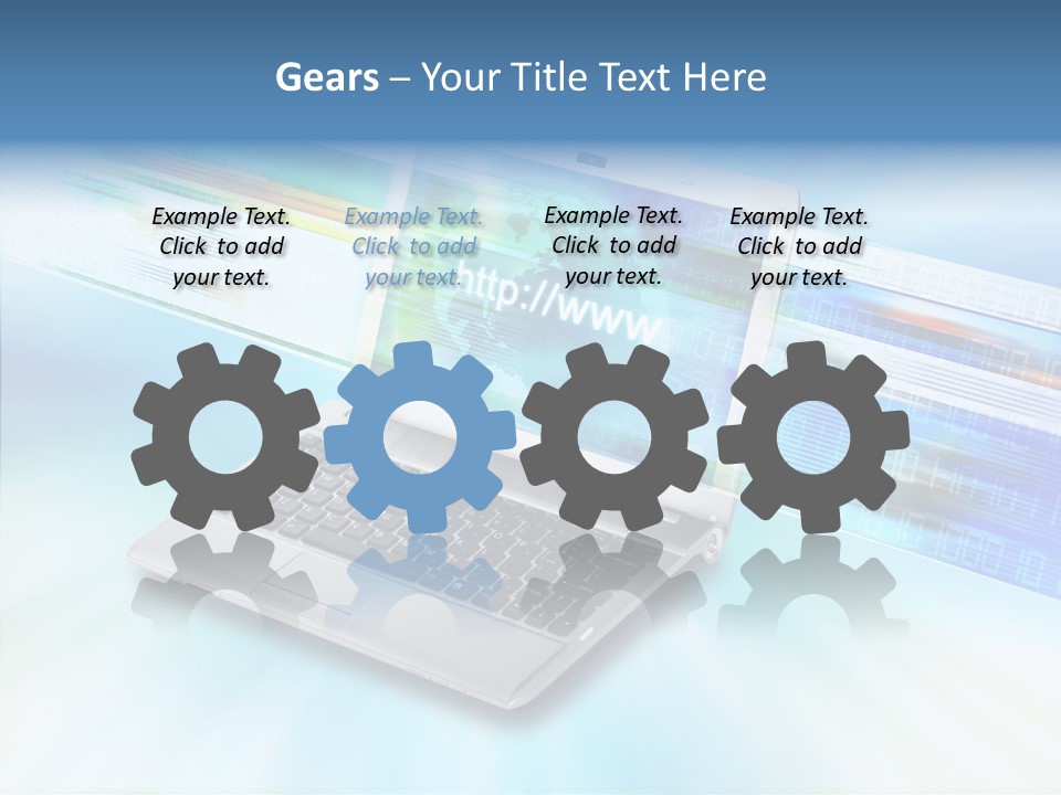 Browsing Sharing Background PowerPoint Template