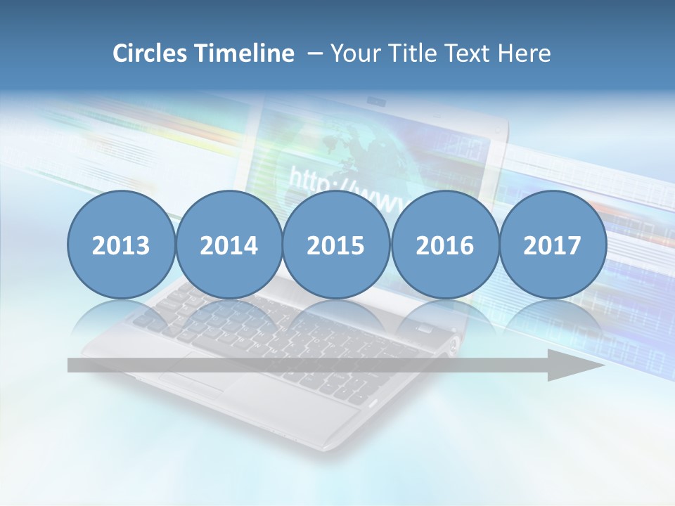Browsing Sharing Background PowerPoint Template